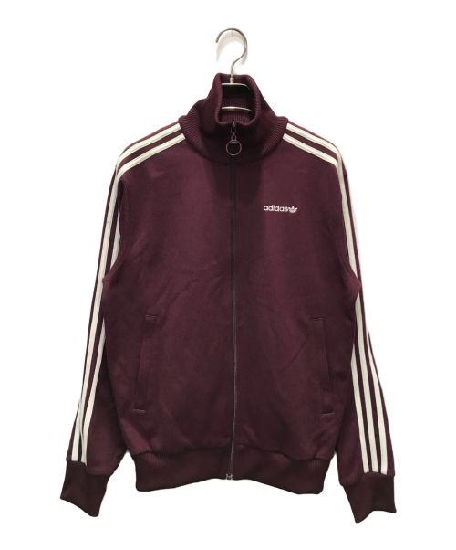 adidas（アディダス）adidas (アディダス) トラックジャケット ボルドー サイズ:Mの古着・服飾アイテム