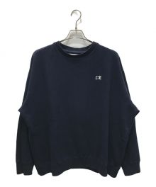 STARBRIDGE（スターブリッジ）の古着「P.F.N.U Crew Neck」｜ネイビー