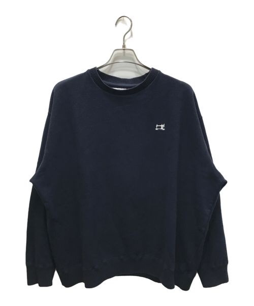 STARBRIDGE（スターブリッジ）STARBRIDGE (スターブリッジ) P.F.N.U Crew Neck ネイビー サイズ:Lの古着・服飾アイテム