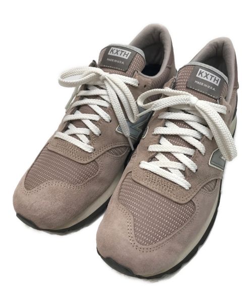 NEW BALANCE（ニューバランス）NEW BALANCE (ニューバランス) KITH (キス) 990V1 ブラウン サイズ:28.5cmの古着・服飾アイテム