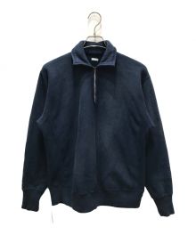 A.PRESSE（アプレッセ）の古着「Vintage Half Zip Sweat shirt」｜ネイビー