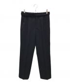 AURALEEオーラリー）の古着「WOOL CASHMERE FLANNEL SLACKS」｜ネイビー