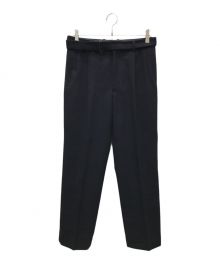 AURALEE（オーラリー）の古着「WOOL CASHMERE FLANNEL SLACKS」｜ネイビー