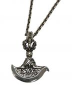 ZOCALOソカロ）の古着「Tibetan Dragon Dorje Kartika&Anchor Square Necklace」｜シルバー