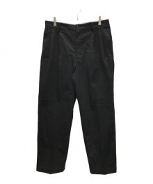 WACKO MARIA（ワコマリア）の古着「DOUBLE PLEATED CHINO TROUSERS」｜ブラック