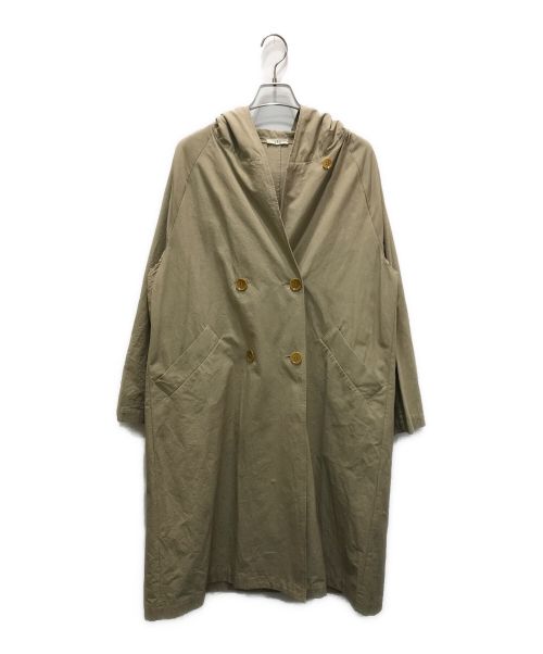 HAUTE（オート）HAUTE (オート) キャンバス コート coat canvas ベージュ サイズ:FREEの古着・服飾アイテム