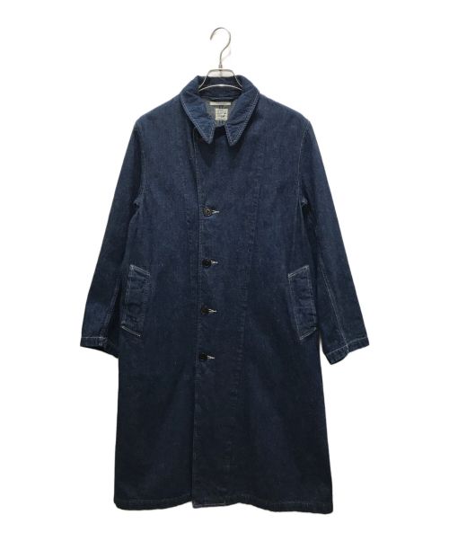 orSlow（オアスロウ）orSlow (オアスロウ) デニムステンカラーコート インディゴ サイズ:Sの古着・服飾アイテム