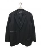 NUMBER (N)INEナンバーナイン）の古着「W/P TWILL LAPEL 1B JACKET」｜ブラック