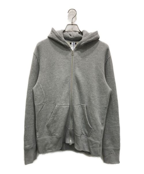 LOOPWHEELER（ループウィラー）LOOPWHEELER (ループウィラー) BEAMS (ビームス) 【別注】LOOPWHEELER / Slim Zip Sweat Hoody グレー サイズ:XLの古着・服飾アイテム