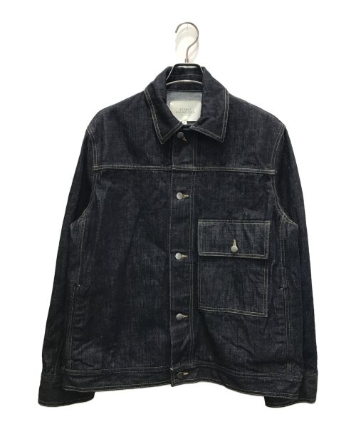 STUDIO NICHOLSON（スタジオニコルソン）STUDIO NICHOLSON (スタジオニコルソン) LAZAR DENIM JACKET インディゴ サイズ:Mの古着・服飾アイテム