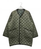 Barbour×KAPTAIN SUNSHINEバブアー×キャプテンサンシャイン）の古着「Mil.NO-COLLAR COAT」｜カーキ