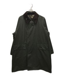 Barbour×KAPTAIN SUNSHINE（バブアー×キャプテンサンシャイン）の古着「Stand collar Traveller coat」｜カーキ