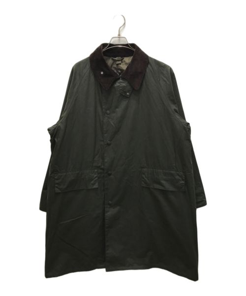 Barbour（バブアー）Barbour (バブアー) KAPTAIN SUNSHINE (キャプテンサンシャイン) Stand collar Traveller coat カーキ サイズ:38の古着・服飾アイテム