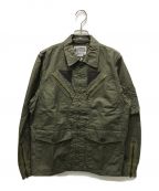 BANKROBBERバンクロバー）の古着「FLIGHT JACKET」｜カーキ