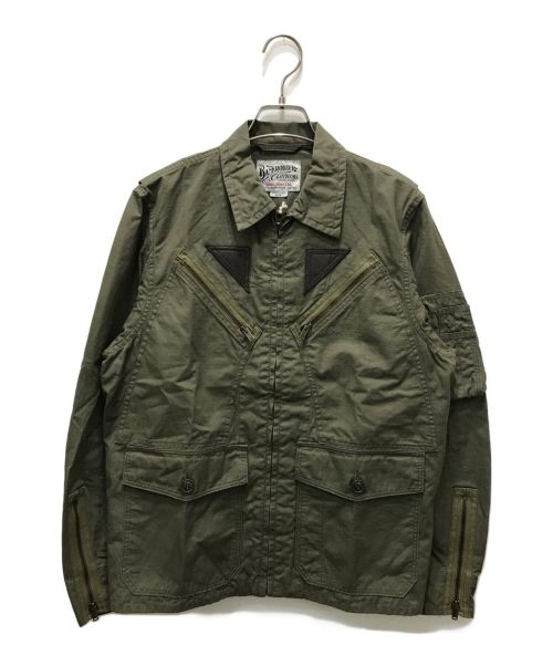 BANKROBBER（バンクロバー）BANKROBBER (バンクロバー) FLIGHT JACKET カーキ サイズ:S 未使用品の古着・服飾アイテム