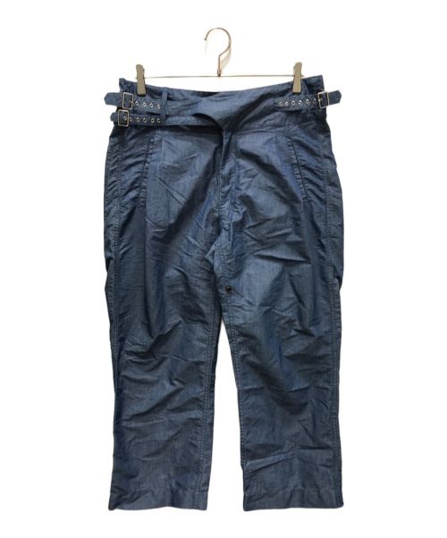 tehu tehu（テフテフ）tehu tehu (テフテフ) Butterfly Hunting Trousers ブルー サイズ:XLの古着・服飾アイテム