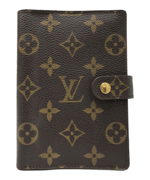 LOUIS VUITTON（ルイ ヴィトン）LOUIS VUITTON (ルイ ヴィトン) 手帳カバー ブラウンの古着・服飾アイテム