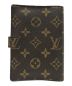 LOUIS VUITTON (ルイ ヴィトン) 手帳カバー ブラウン：10000円