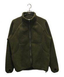 Snow peak（スノーピーク）の古着「Thermal Boa Fleece Jacket」｜カーキ