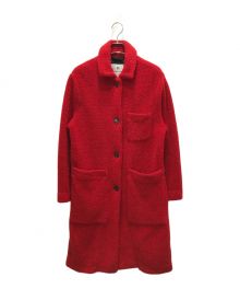 WOOLRICH（ウールリッチ）の古着「フリース ヘーイゼルトンロングコート」｜レッド