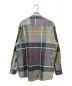 Barbour (バブアー) Reyner Oversized Tartan Shirt グレー サイズ:42：7000円