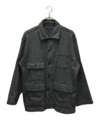 Engineered Garmentsエンジニアド ガーメンツ）の古着「BA Shirt Jacket - Solid Poly Wool」｜グレー