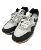 NIKEナイキ）の古着「AIR MAX 1 'Athletic Department'」｜ホワイト×ブラック