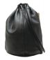 SCYE (サイ) SOFT LEATHER DRAWSTRING BAG ブラック：8000円