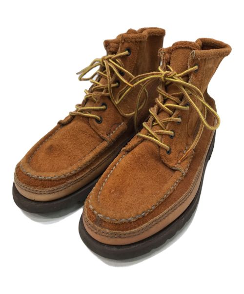 RUSSELL MOCCASIN（ラッセルモカシン）RUSSELL MOCCASIN (ラッセルモカシン) チャッカーブーツ ブラウン サイズ:不明（実寸参照）の古着・服飾アイテム