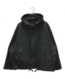 Barbour×KAPTAIN SUNSHINE（バブアー×キャプテンサンシャイン）の古着「BIG TRANSPORTER HOODY JACKET」｜ブラック