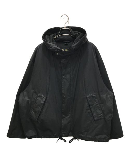 Barbour（バブアー）Barbour (バブアー) KAPTAIN SUNSHINE (キャプテンサンシャイン) BIG TRANSPORTER HOODY JACKET ブラック サイズ:38の古着・服飾アイテム