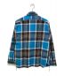 SUGAR CANE (シュガーケーン) FICTION ROMANCE TWILL CHECK WORK SHIRTS ブルー サイズ:S 未使用品：10000円