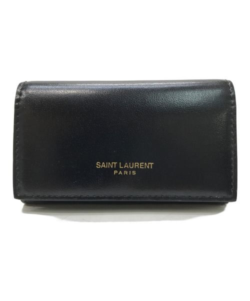 Saint Laurent Paris（サンローランパリ）Saint Laurent Paris (サンローランパリ) キーケース ブラックの古着・服飾アイテム