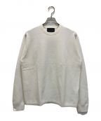 LANVINライバン）の古着「JACQUARD PIQUE CREW NECK」｜ホワイト