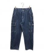 X-LARGEエクストララージ）の古着「DENIM 6POCKET PANTS」｜インディゴ