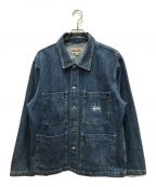 stussyステューシー）の古着「Denim Chore JACKET」｜インディゴ