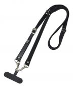 TOGA TOOトーガ・トゥ）の古着「Leather nylon phone strap」｜ブラック