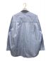 Graphpaper (グラフペーパー) SOKTAS High Count Broad L/S Oversized Regular Collar Shirt ブルー サイズ:1：18000円