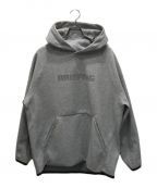 BRIEFINGブリーフィング）の古着「TWEEDY HOODIE」｜グレー