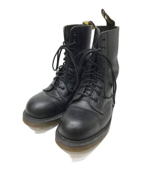 Dr.Martens（ドクターマーチン）Dr.Martens (ドクターマーチン) 10ホールブーツ ブラック サイズ:US 9の古着・服飾アイテム