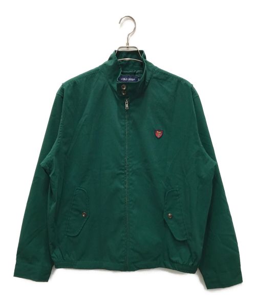 POLO GOLF（ポロ ゴルフ）POLO GOLF (ポロ ゴルフ) スイングトップ グリーン サイズ:Lの古着・服飾アイテム