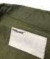 中古・古着 POLIQUANT (ポリクアント) THE DEFORMED FATIGUE RIPSTOP SHIRT JACKET オリーブ サイズ:1：9000円