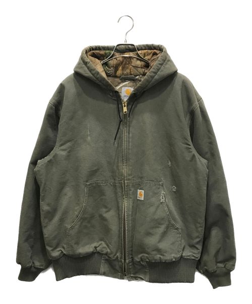 CarHartt（カーハート）CarHartt (カーハート) アクティブジャケット カーキ サイズ:Lの古着・服飾アイテム