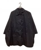 BLACK by moussyブラックバイマウジー）の古着「big silhouette coat / ビッグシルエットコート」｜ブラック