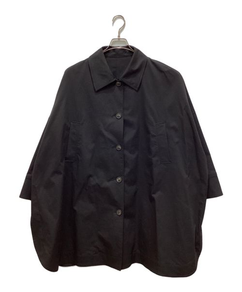 BLACK by moussy（ブラックバイマウジー）BLACK by moussy (ブラックバイマウジー) big silhouette coat / ビッグシルエットコート ブラック サイズ:Freeの古着・服飾アイテム