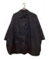 BLACK by moussy（ブラックバイマウジー）の古着「big silhouette coat / ビッグシルエットコート」｜ブラック