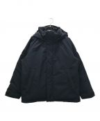 DANTONダントン）の古着「DOWN ARMY HOODED JACKET」｜ネイビー