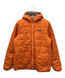 Patagonia（パタゴニア）の古着「キッズ・リバーシブル・レディ・フレディ・フーディ」｜ブラウン×オレンジ