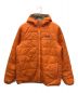 Patagonia（パタゴニア）の古着「キッズ・リバーシブル・レディ・フレディ・フーディ」｜ブラウン×オレンジ