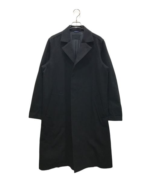 Junhashimoto（ジュンハシモト）Junhashimoto (ジュンハシモト) SOUTIEN COLLAR COAT ブラック サイズ:Lの古着・服飾アイテム